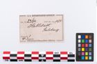 Etikett zu Keramikschale (NHMW-PRAE-002364)